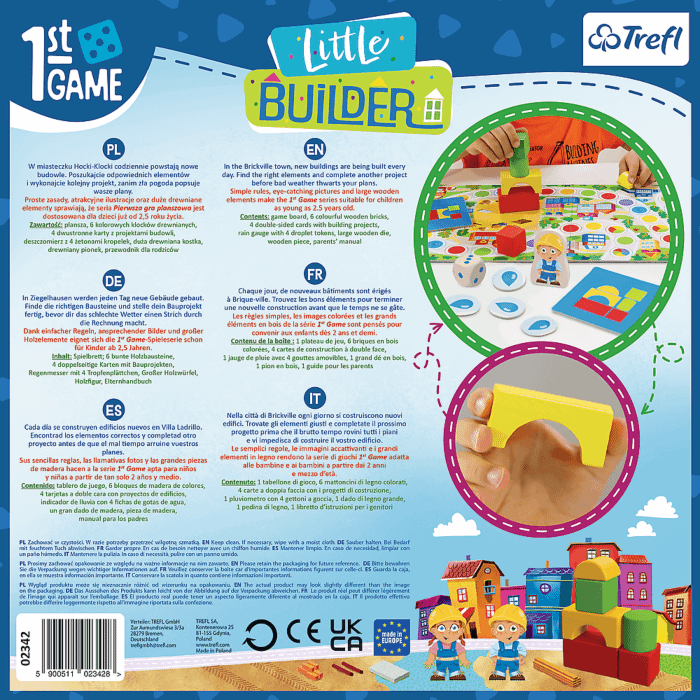 Little Builder - Pierwsza gra planszowa | Trefl - zdjęcie 5