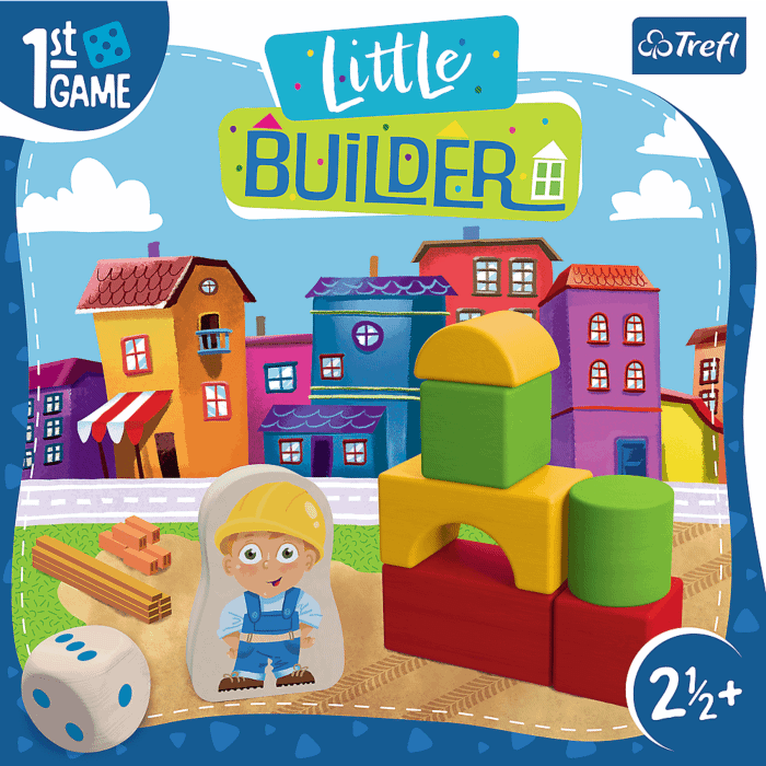 Little Builder - Pierwsza gra planszowa | Trefl - zdjęcie 3