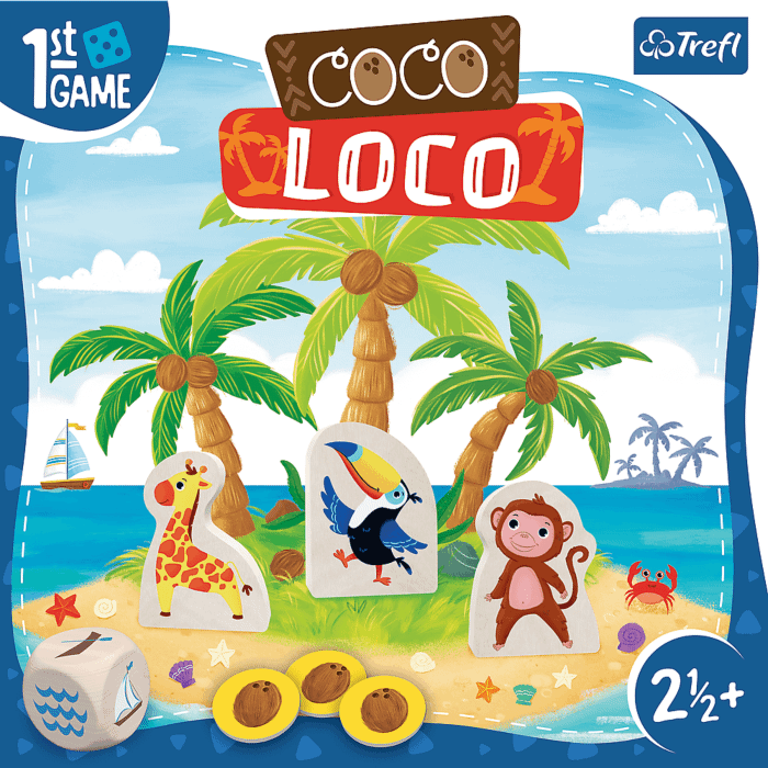 Coco Loco - pierwsza gra planszowa - Trefl - zdjęcie 5