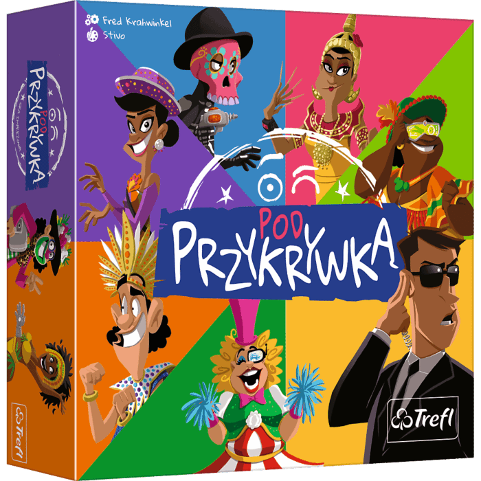 Gra planszowa, Pod przykrywką - opakowanie 