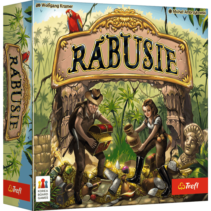 Gra rodzinna Rabusie - opakowanie 