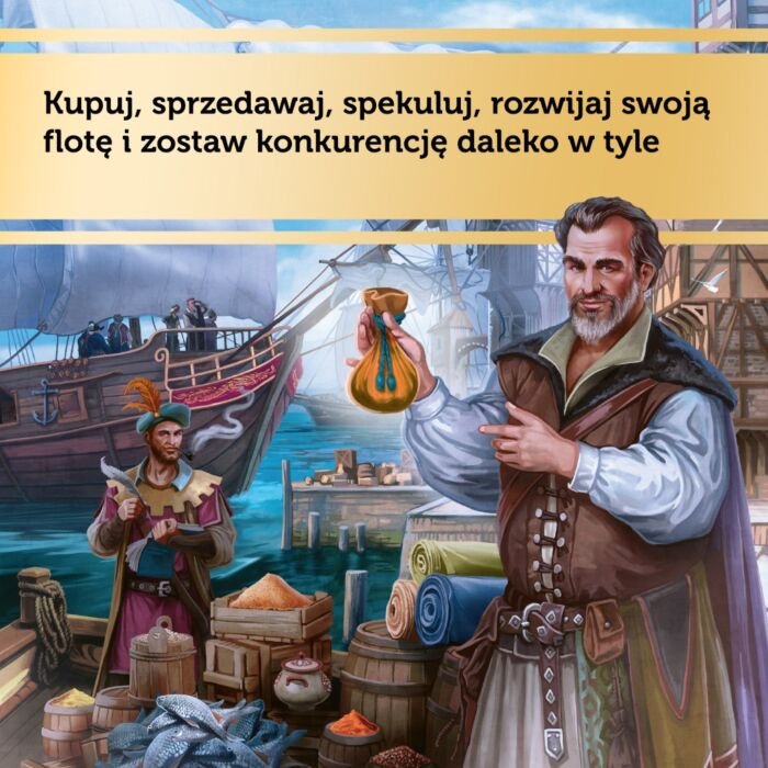 Gra rodzinna Kupcy i Żeglarze - infografika 2 