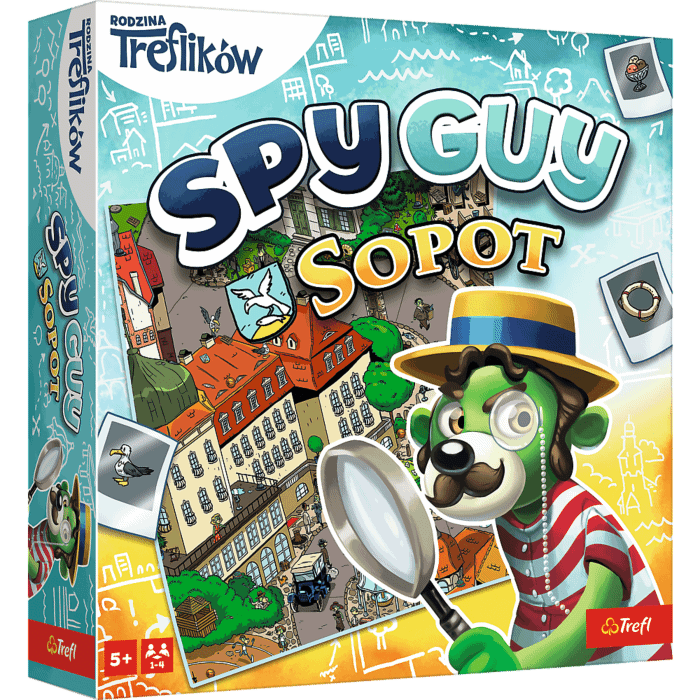 Gra rodzinna Spy Guy Sopot, Rodzina Treflików - opakowanie Gra rodzinna Spy Guy Sopot, Rodzina Treflików - opakowanie