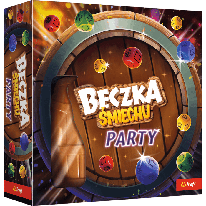Gra zręcznościowa Beczka Śmiechu Party - opakowanie Gra zręcznościowa Beczka Śmiechu Party - opakowanie