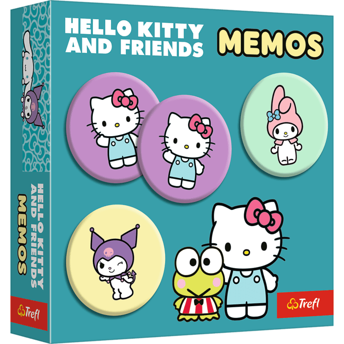 Gra dla dzieci Memos, Hello Kitty - opakowanie Gra dla dzieci Memos, Hello Kitty - opakowanie