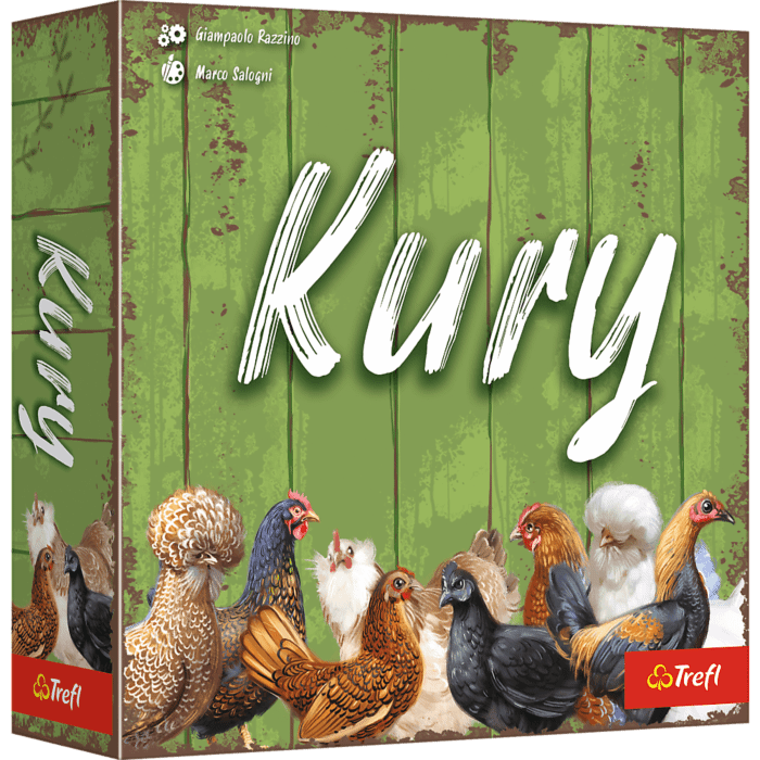 Gra rodzinna Kury - opakowanie Gra rodzinna Kury - opakowanie