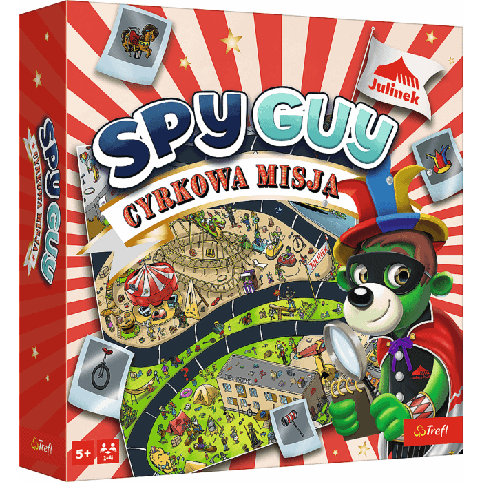 Gra rodzinna Spy Guy Cyrkowa Misja - opakowanie