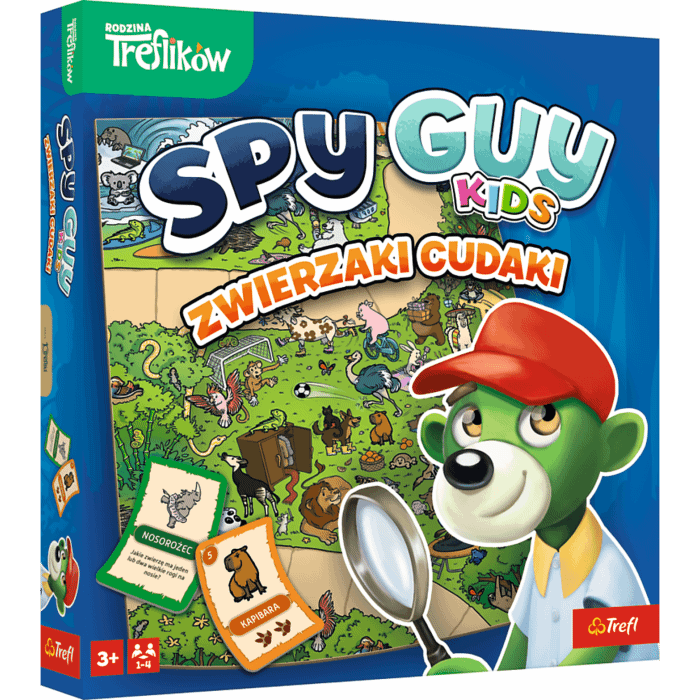 Gra rodzinna Spy Guy Kids Zwierzaki Cudaki - opakowanie 