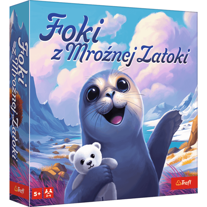 Gra planszowa Foki z Mroźnej Zatoki - opakowanie 