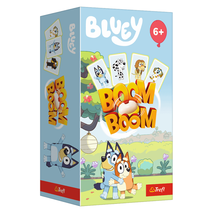Gra zręcznościowa Boom Boom Bluey - opakowanie 