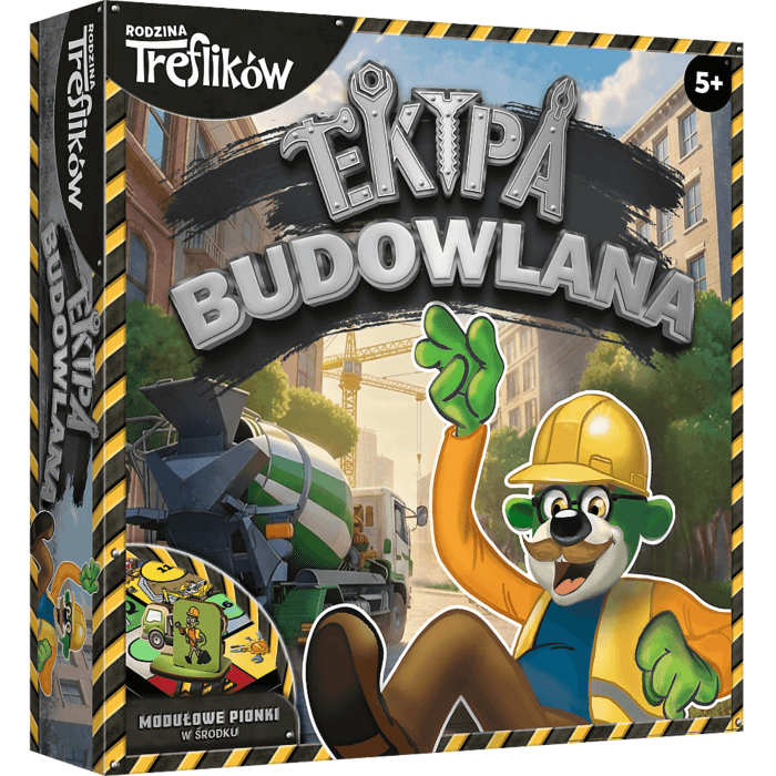 Gra rodzinna Ekipa Budowlana, Rodzina Treflików - opakowanie 