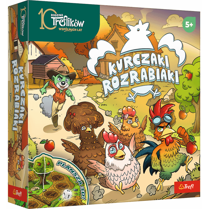 Gra planszowa Kurczaki Rozrabiaki - opakowanie 