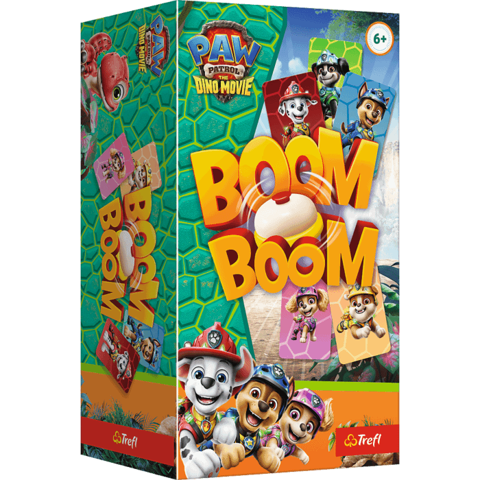 Gra zręcznościowa Boom Boom Paw Patrol Dino Movie - opakowanie 