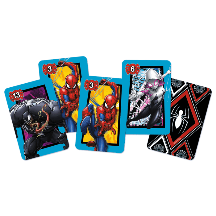 Karty Piotruś Spiderman - zawartość