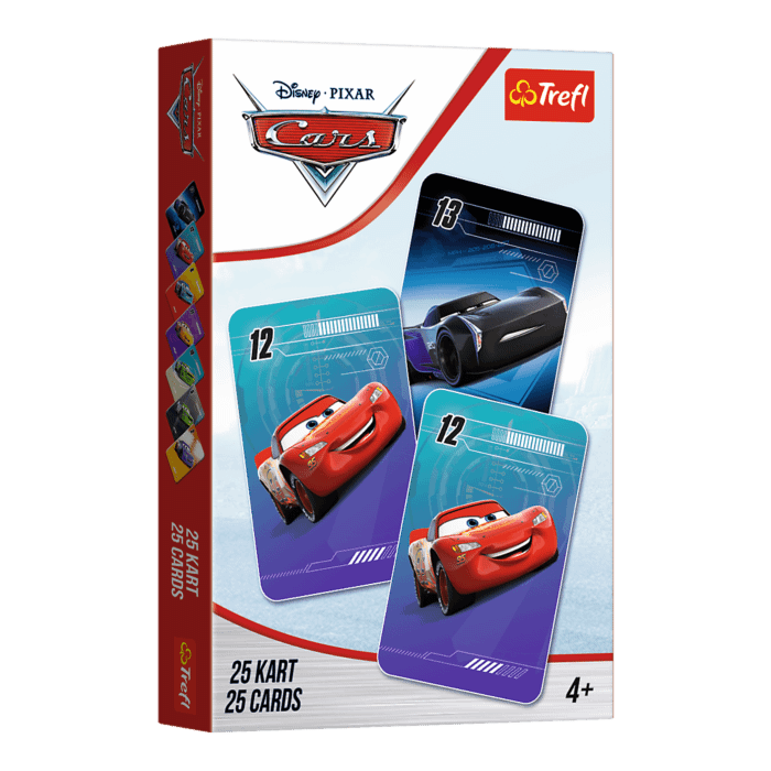 Karty Piotruś, Cars - opakowanie 