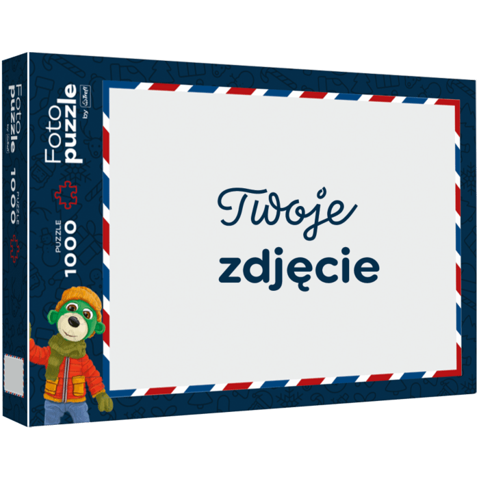 Puzzle ze zdjęcia 1000 elementów, fotopuzzle Trefl - wzór świąteczny nr 2