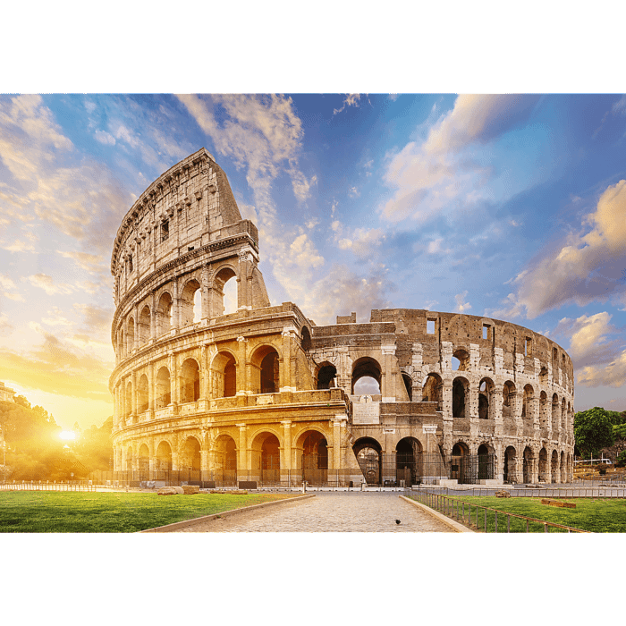 Colloseum, Rome, Italy, Puzzle 1000 elementów od Trefl Prime - zdjęcie 2