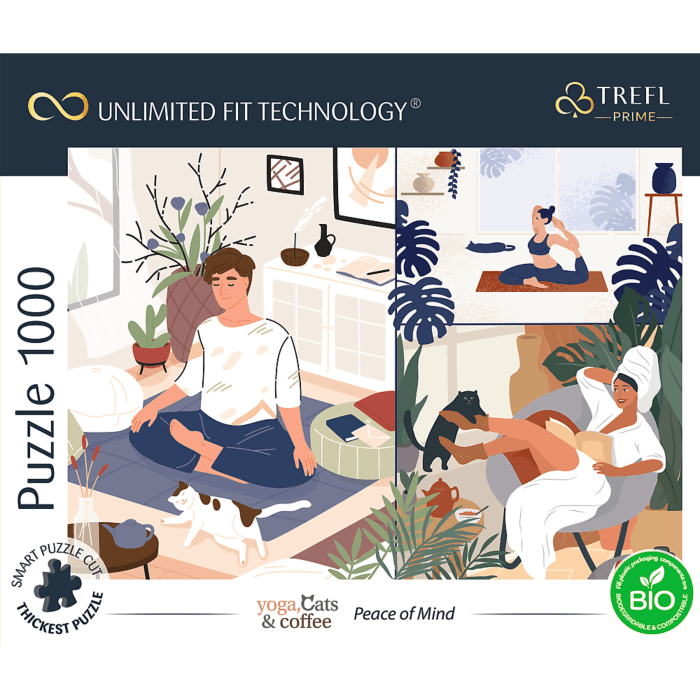 Peace of mind, Puzzle 1000 elementów od Trefl Prime - zdjęcie 3