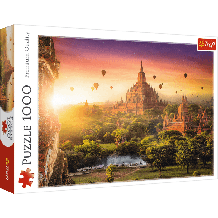 Starożytna świątynia, Birma | puzzle 1000 elementów od Trefl - zdjęcie 1 Starożytna świątynia, Birma | puzzle 1000 elementów od Trefl - zdjęcie 1