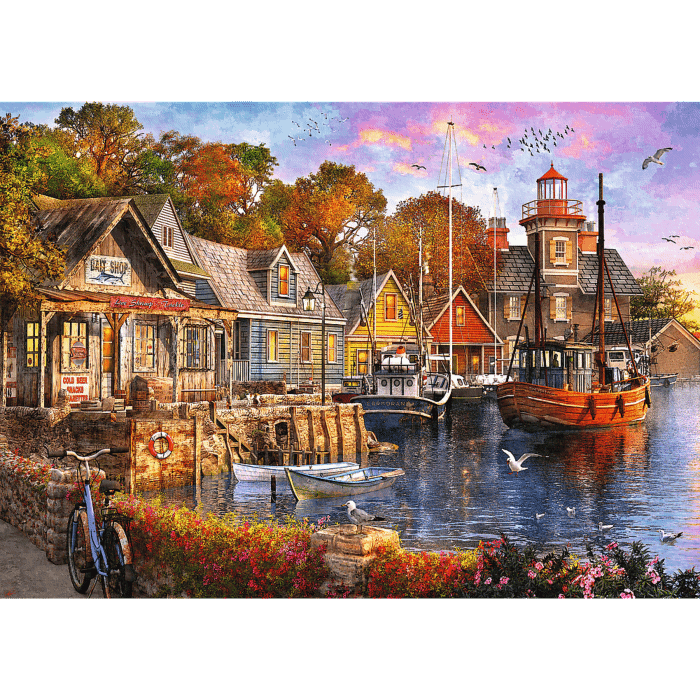 Puzzle Premium Plus Quality 1000 el. Tea Time: Nadmorski zakątek