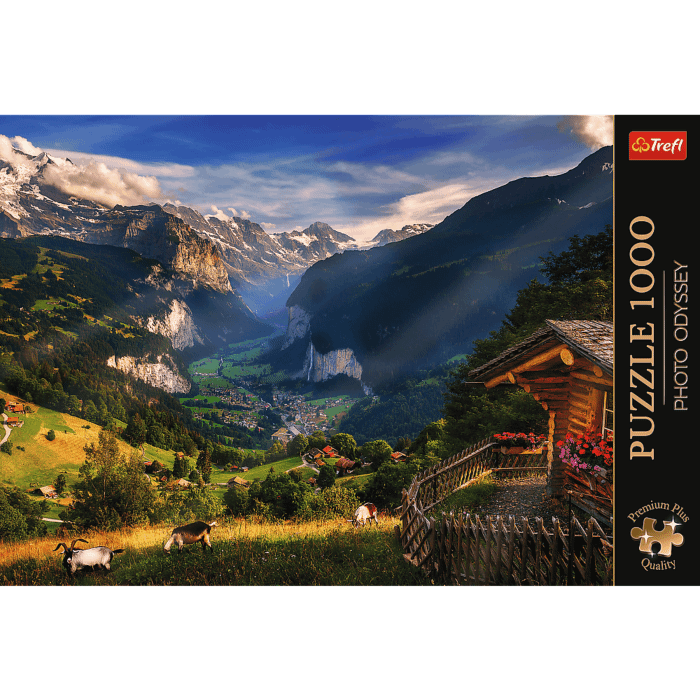 Trefl Premium Plus Quality - Puzzle Photo Odyssey: Lago di Bled, Slovenia - 1000 Pezzi, Foto Uniche, Tessere Perfettamente Abbinabili, per Adulti e Bambini a partire dai 12 Anni
