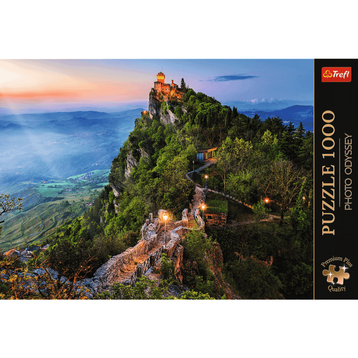 Puzzle Premium Plus Quality 1000 el. Photo Odyssey: Dolina Lauterbrunnen, Szwajcaria