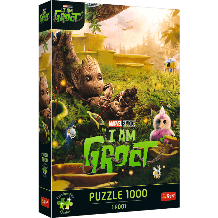 Puzzle Premium Plus Quality Marvel 1000 el. Groot - opakowanie Puzzle Premium Plus Quality Marvel 1000 el. Groot - opakowanie