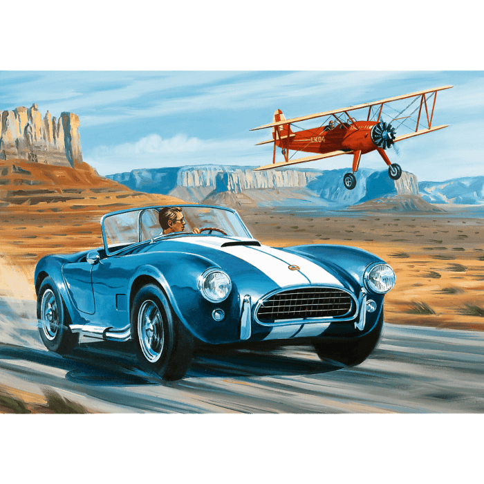 Puzzle Premium Plus Quality 1000 el. Tea Time: Pustynny wyścig | Trefl