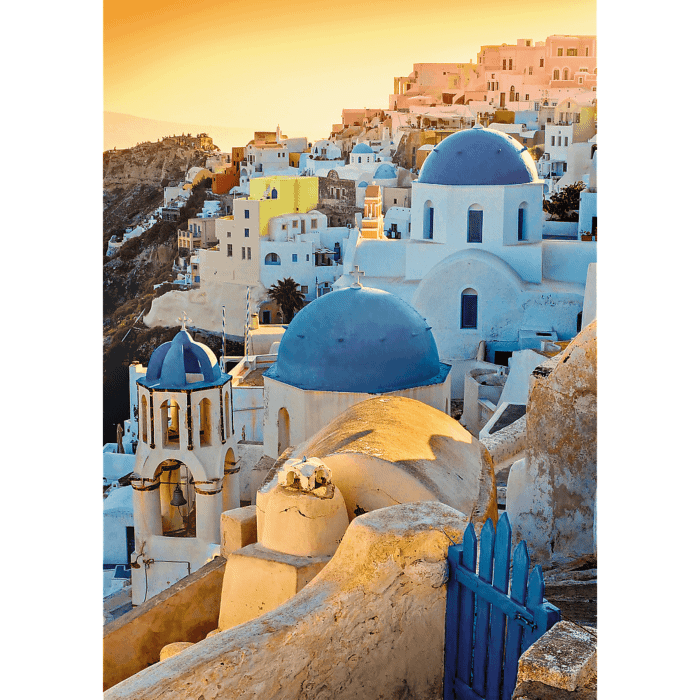 Trefl Premium Plus Qualy - Puzzle Photo Odyssey: Ctà di Oia