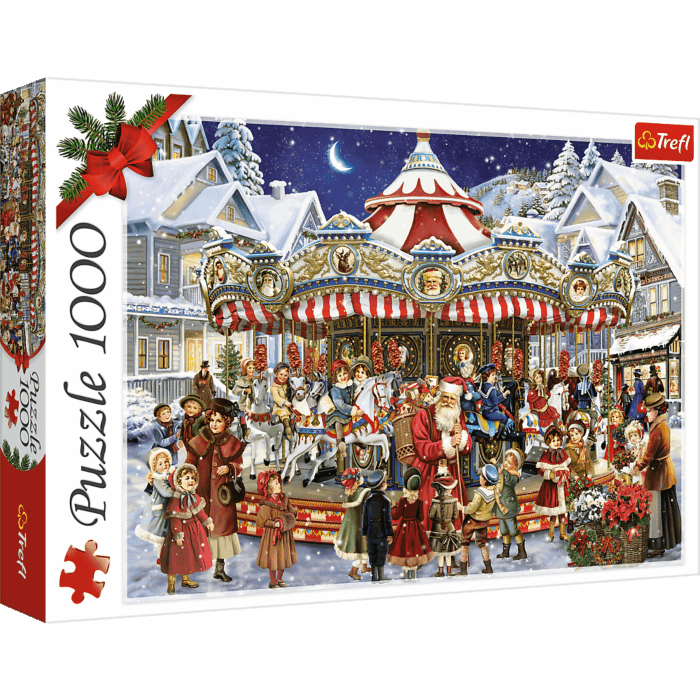 Puzzle 1000 el. Świąteczna karuzela