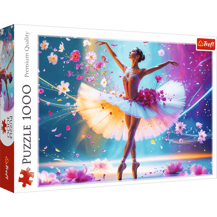 Puzzle 1000 el. Tańcząca baletnica - opakowanie