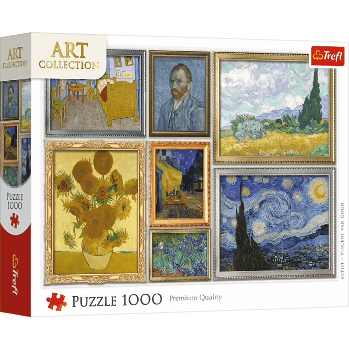 Puzzle Art Collection 1000 el. Kolekcja Vincenta van Gogha - opakowanie 