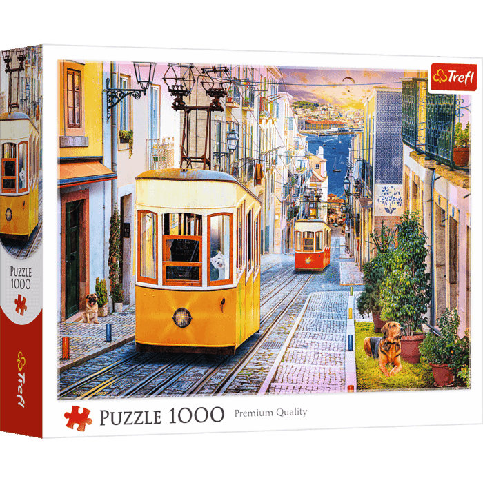 Puzzle 1000 el. Portugalskie wakacje - opakowanie 