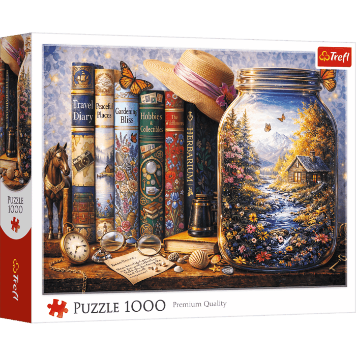 Puzzle 1000 el. Opowieść zaklęta w słoiku - opakowanie