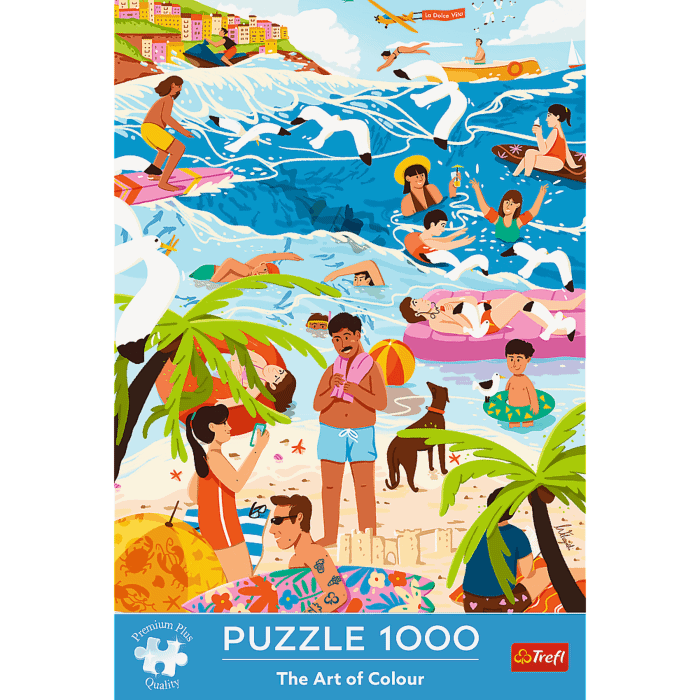 Puzzle Premium Plus Quality 1000 el. The Art of Colour: W