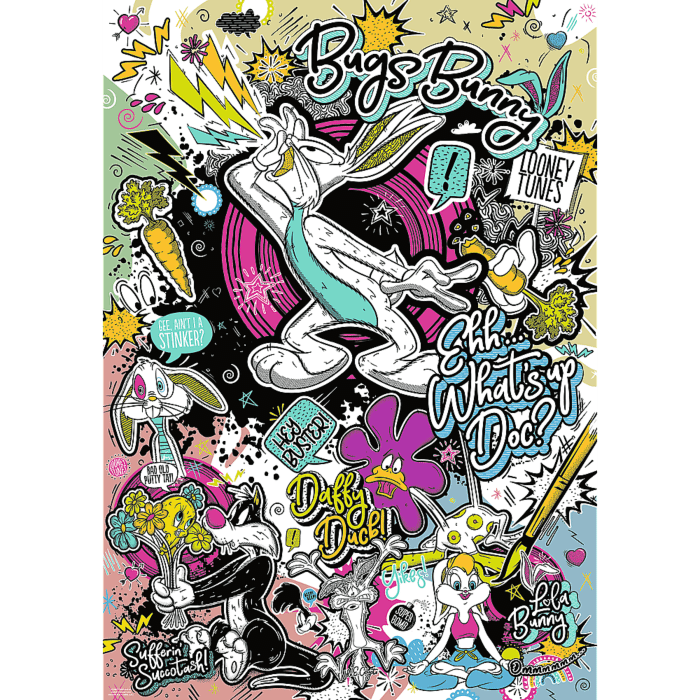 Puzzle Premium Plus Quality Zwariowane melodie 1000 el. | Trefl