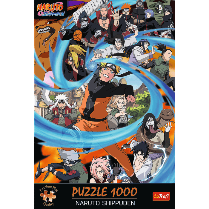 Puzzle Premium Plus Quality Naruto Shippuden 1000 el. | Trefl