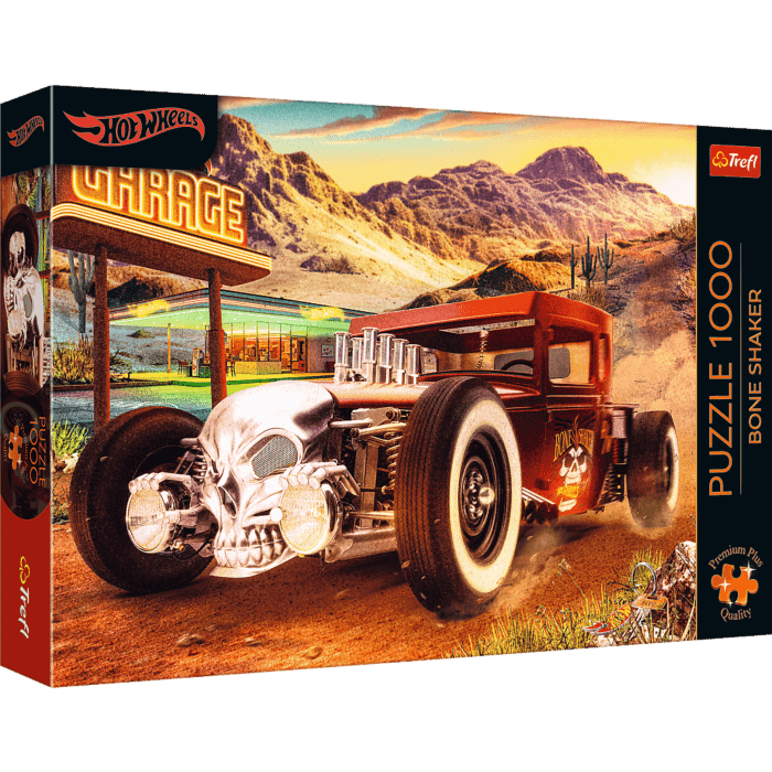 Puzzle Premium Plus Quality Hot Weels 1000 el. Bone Shaker - opakowanie Puzzle Premium Plus Quality Hot Weels 1000 el. Bone Shaker - opakowanie