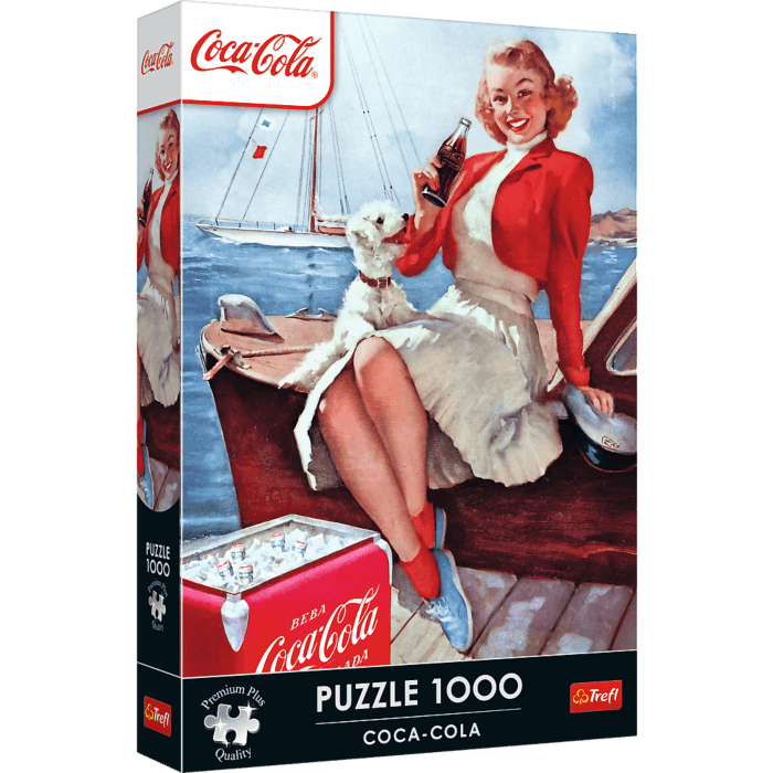 Puzzle Premium Plus Quality 1000 el. Coca-Cola: Czas na przerwę - opakowanie Puzzle Premium Plus Quality 1000 el. Coca-Cola: Czas na przerwę - opakowanie