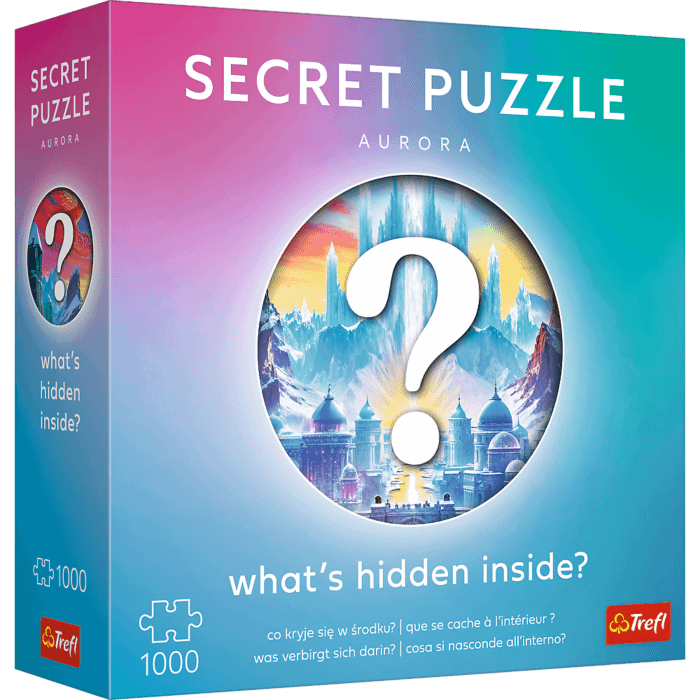 Puzzle Premium Plus Quality 1000 el. Secret Puzzle: Aurora - opakowanie Puzzle Premium Plus Quality 1000 el. Secret Puzzle: Aurora - opakowanie
