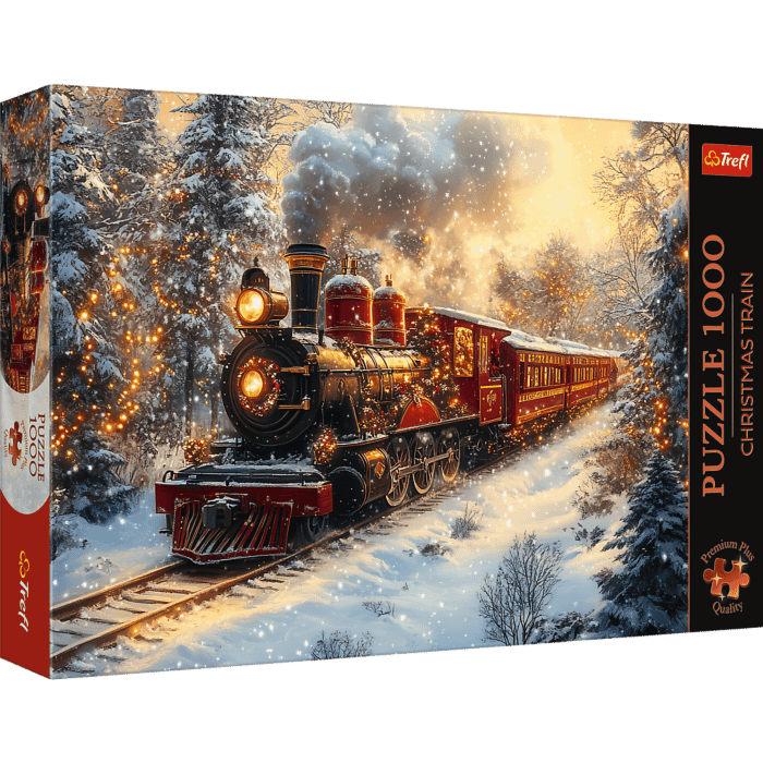 Puzzle Premium Plus Quality 1000 el. Świąteczna podróż - opakowanie Puzzle Premium Plus Quality 1000 el. Świąteczna podróż - opakowanie