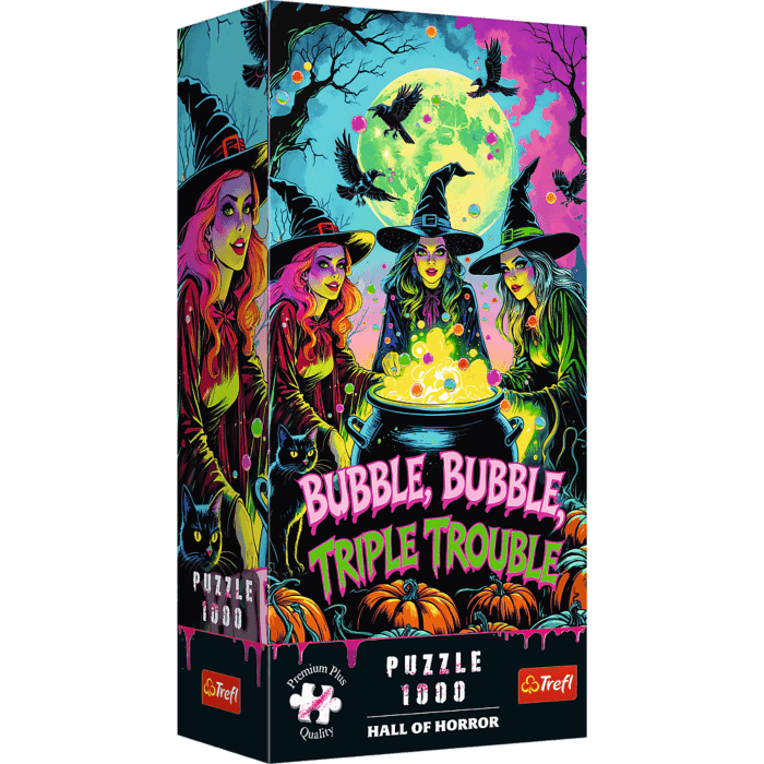 Puzzle Premium Plus Quality 1000 el. Hall of Horror: Czarownice - opakowanie
