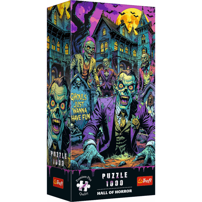Puzzle Premium Plus Quality 1000 el. Hall of Horror: Zombie - opakowanie