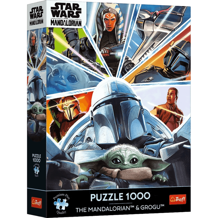 Puzzle Premium Plus Quality 1000 el. The Mandalorian: Razem na szlaku - opakowanie 