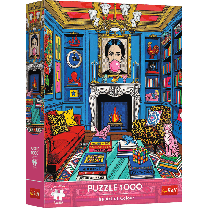 Puzzle Premium Plus Quality 1000 el. The Art of Colour: Domowa galeria sztuki - opakowanie