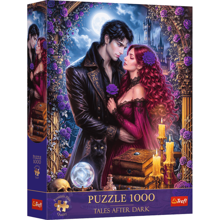 Puzzle Premium Plus Quality Tales After Dark 1000 el. Gotycka miłość - opakowanie 