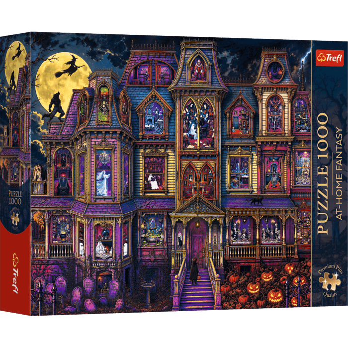 Puzzle Premium Plus Quality 1000 el. At-Home Fantasy: Dom strachów - opakowanie