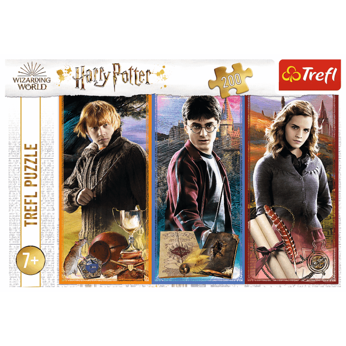 W świecie magii i czarów Harry Potter puzzle Trefl zdjęcie 2