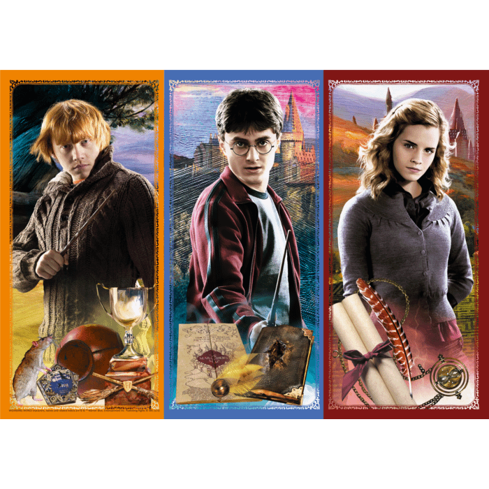 W świecie magii i czarów Harry Potter puzzle Trefl zdjęcie 3