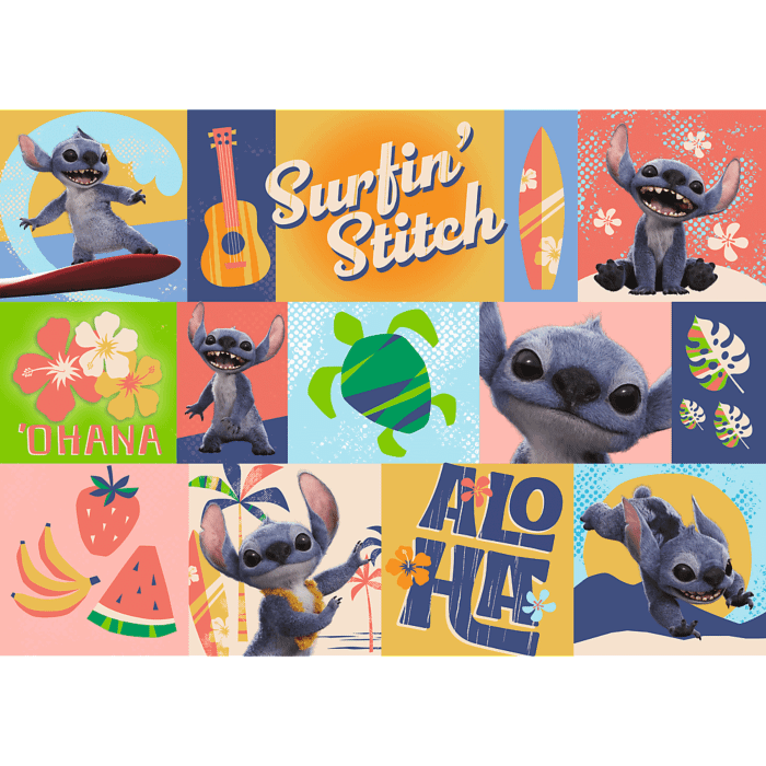 Puzzle Lilo & Stitch 200 el. Hawajskie przygody | Trefl